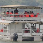 Boat cruiser in Queen Elizabeth and Murchison Falls National Parks